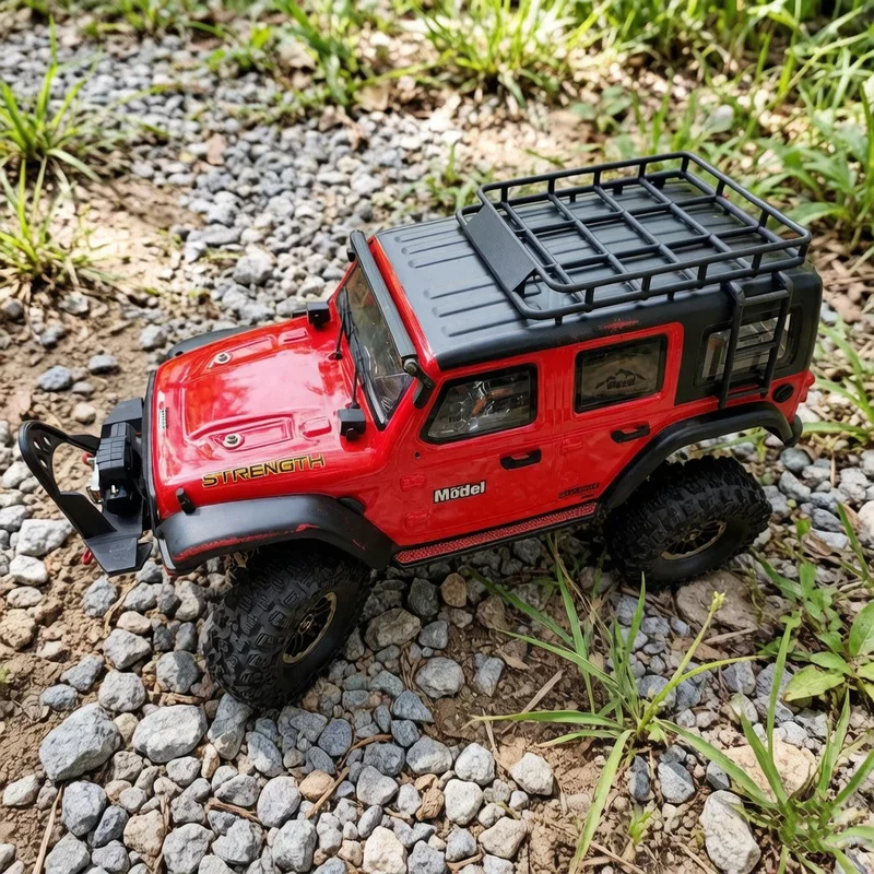 Hot 1/10 WL 104006 Remote Control Electric 4WD Off-Road Climbing Vehicle Brushless RC Two-Speed Metal Armor With Light Model Toy