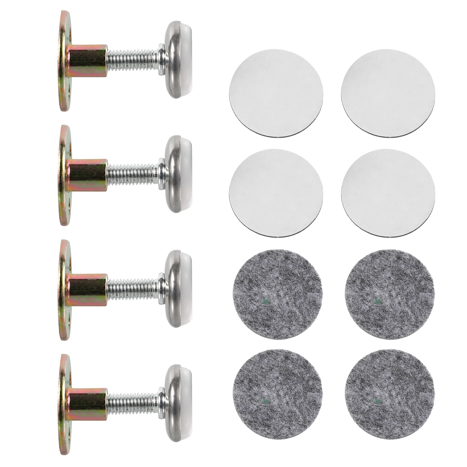 

4 Pcs Furniture Levelers Anti-shake Device Heavy Duty Feet Pads Sofa Cushion Legs for Bed Chair Table Dresser Cabinet Bookshelf