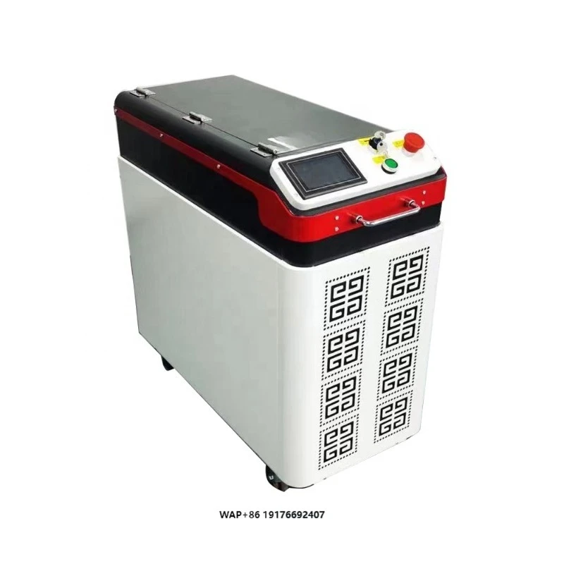 Portable Pulse Cleaning Machine 100W 200W 300W for Metal Stone Wood Rust Paint Oil Removal Cleaner Industrial CE