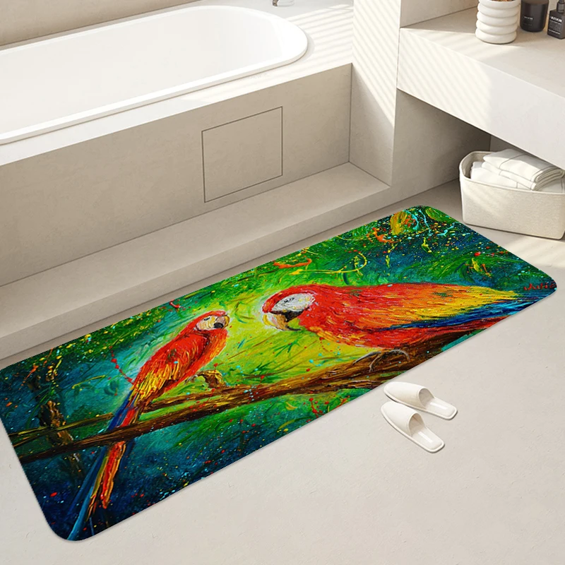 Kitchen Bedroom Carpet Z-Brids Entrance of House Interior Entrance Rug Room Decorating Items Washable Non-slip Kitchen Mats