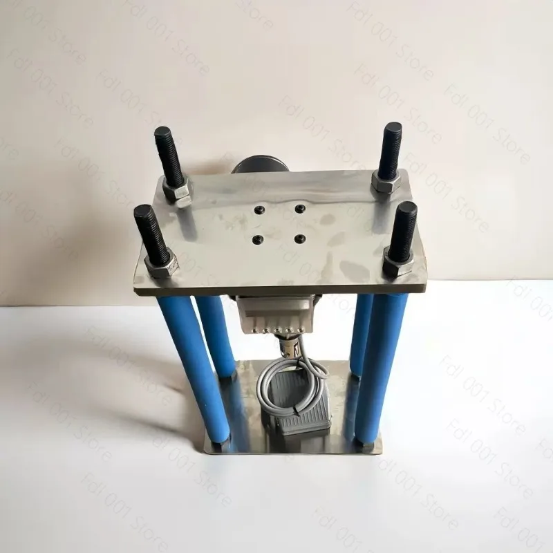 DIY four-column electric silent press 220V desktop hydraulic press can press lead bearings