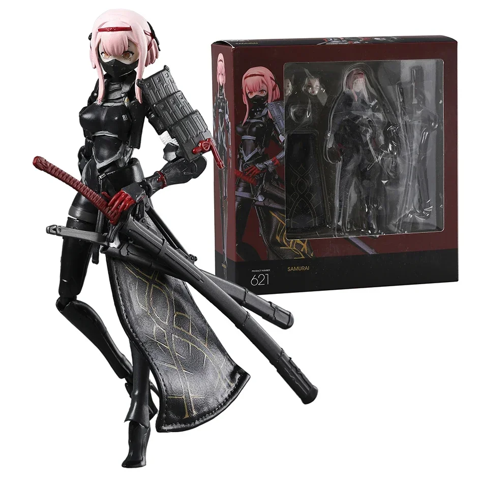 figma 621 Falslander Samurai Action PVC Figure Model Ornament Toy