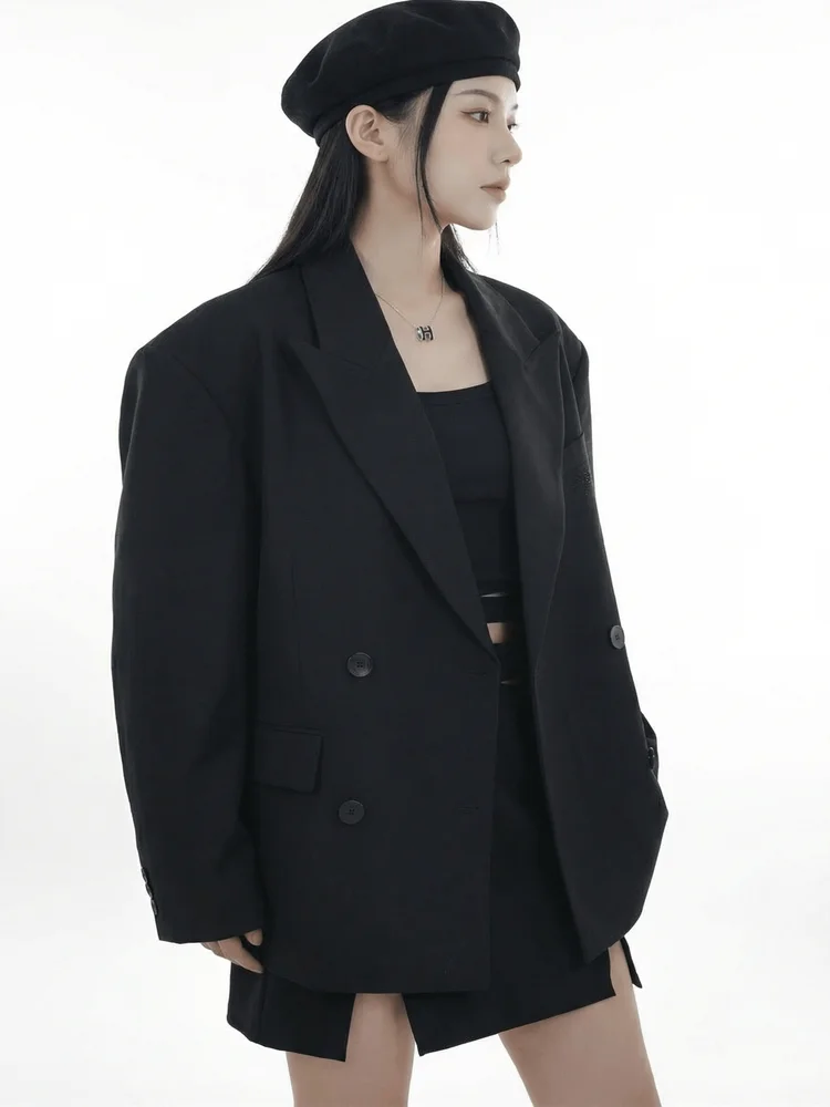 

Высококачественный модный женский комплект: свободный костюм-боксифит из хлопка с длинными рукавами для весны и осени