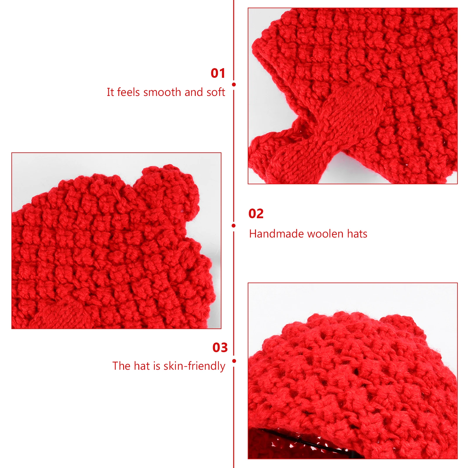 

Maitreya Buddha Shaped Warm Woolen Beanie Winter Autumn Outdoor Knitting Wool Hat For Women Men Unisex Soft Skin-Friendly