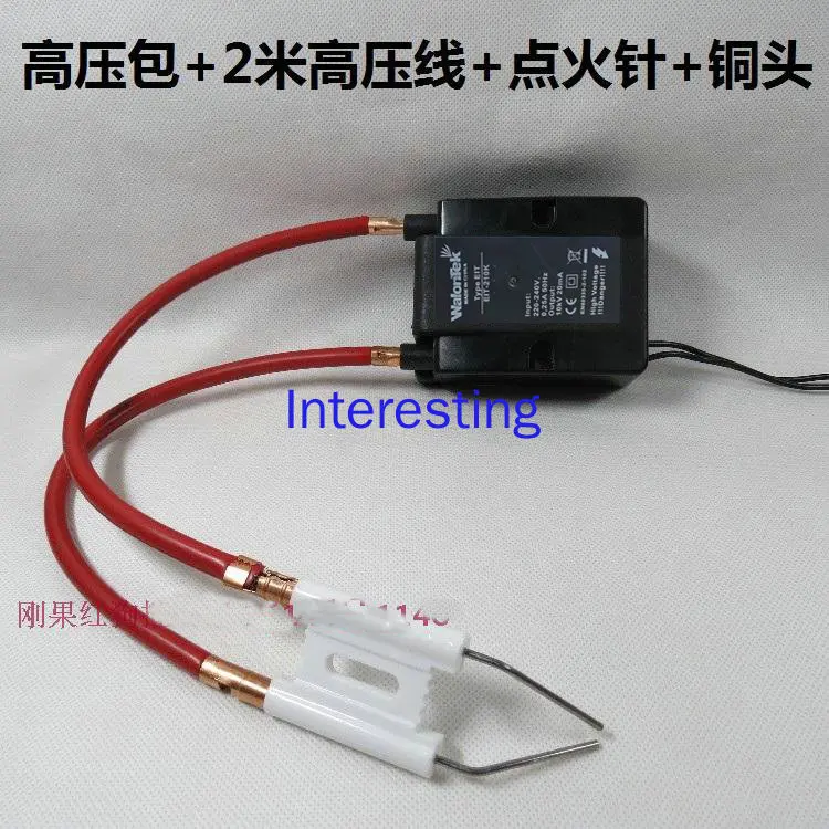 الإشعال عالية الجهد حزمة 2 متر عالية الجهد خط كبير ملتصقة الإشعال إبرة حجم النحاس رئيس