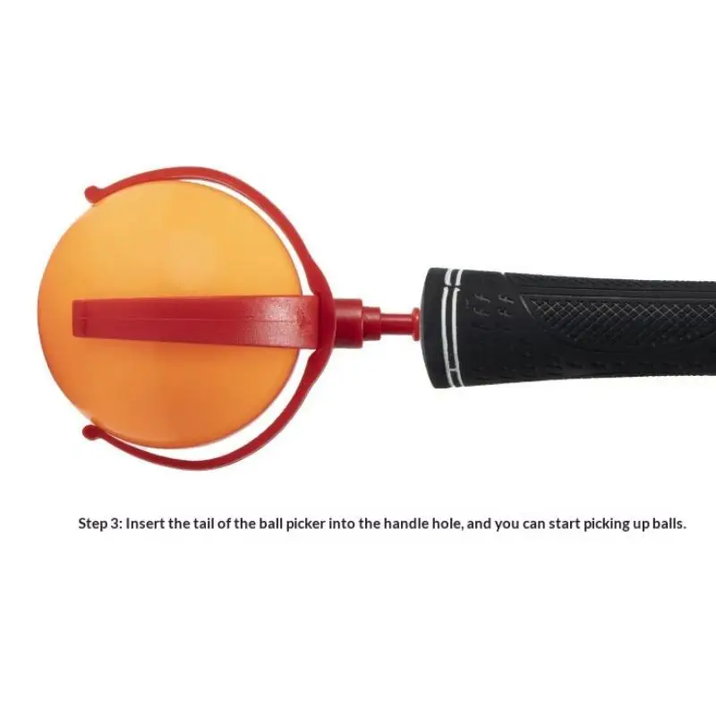New Golf Park Ball Pickup Durable Portable Plastic Golf Ball Retriever Grabber Golfer Sporting Training Aids Golf Accessories
