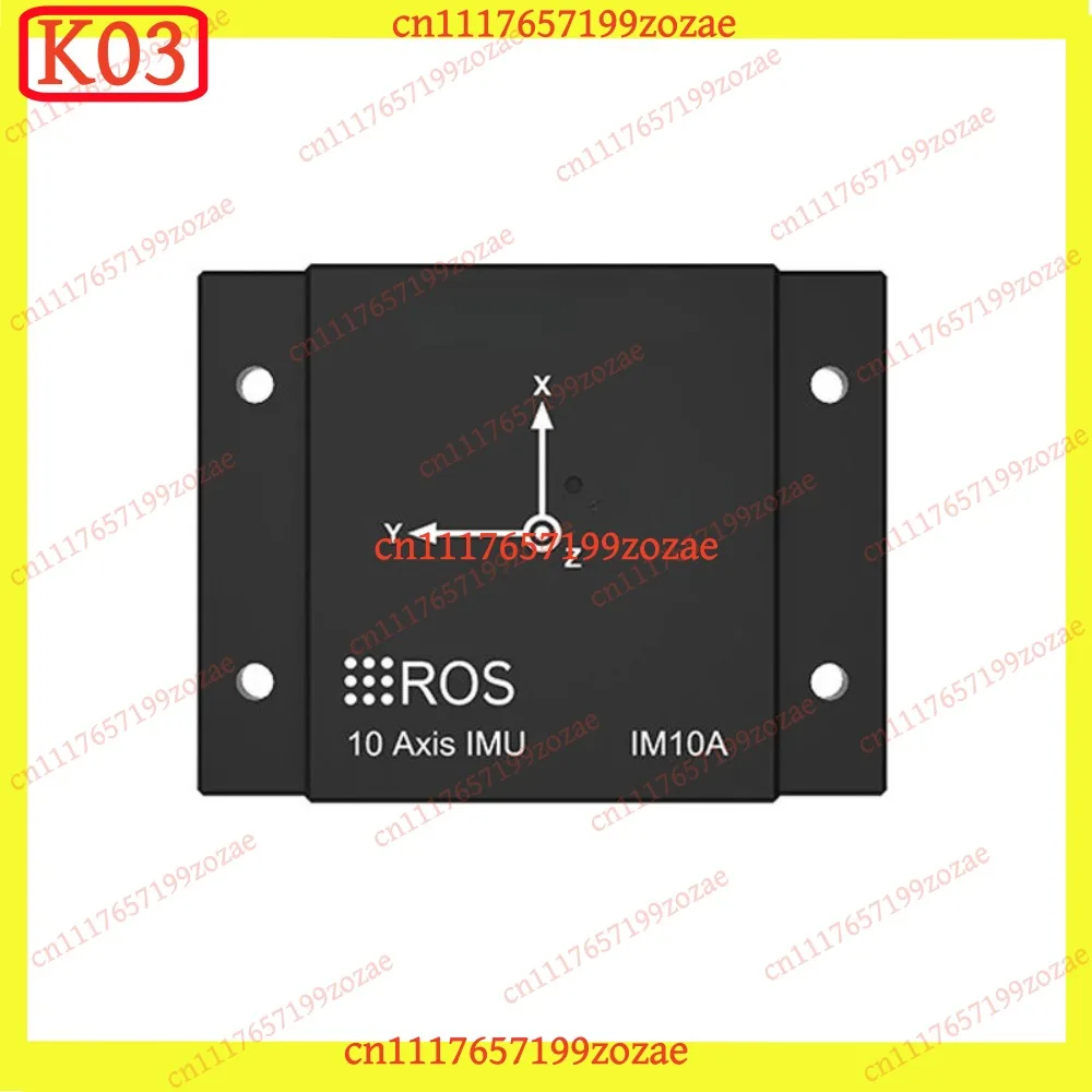 K03 10-Axis IMU Inertial Module USB Magnetometer AHRS Gyroscope Attitude Sensor for ROS Robotics Raspberry Pi Jetson STM32