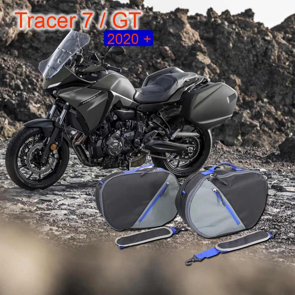 

NEW Motorcross Accessories bag Pannier inner TRACER 7 GT 2020 2021 2022 Saddle Bag For Yamaha Tracer 7 700 Saddle luggage bags