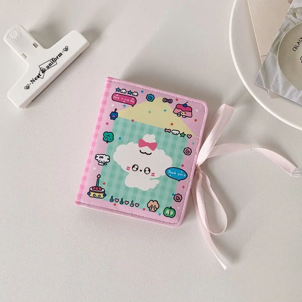 INS Style Mini M5 Looseleaf Notebook Kawaii Girl Style Diary Portable Account Book Error Correction Book Girl Goo Sticker Book