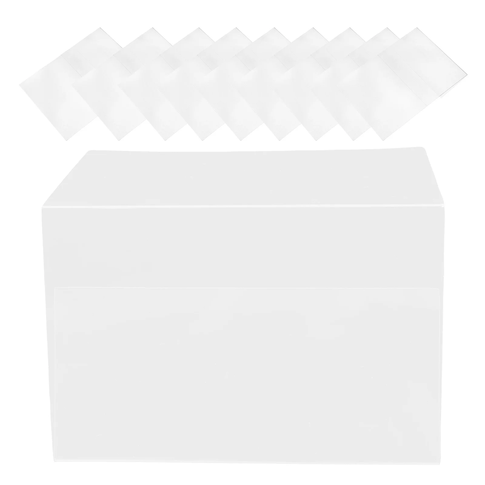 

10Pcs Clear Label Holder for Shelf Plastic Sign Holder Clip Shelf Label Organizer Display Stand for Library Retail Promotions