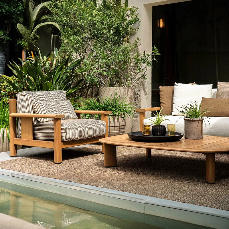 # Villa Outdoor Teak-Sofa für  – Outdoor Furniture Waterproof Bewertung und Preis