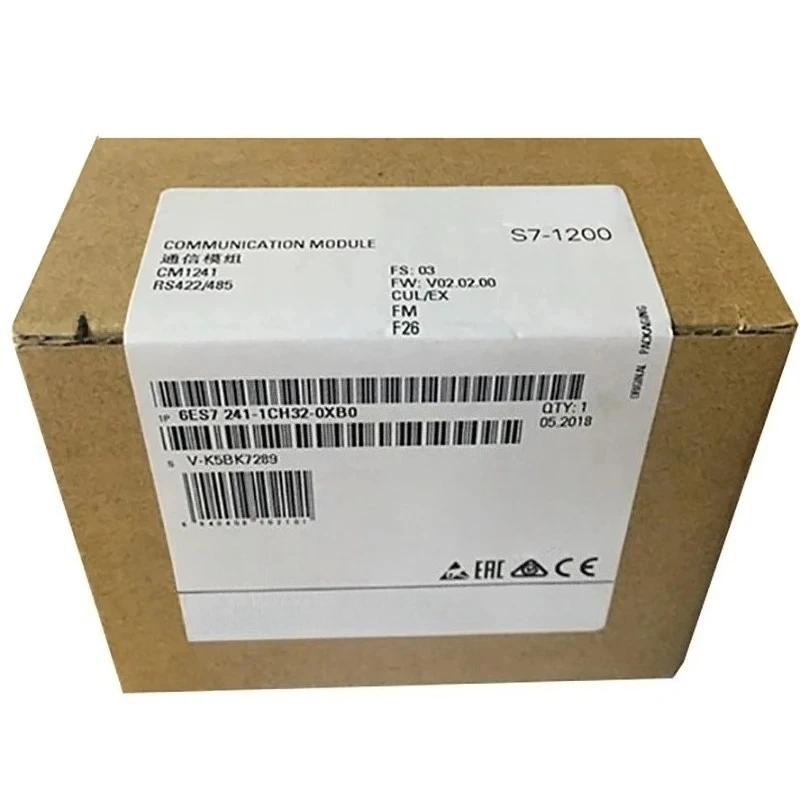 

Brand New Original 6ES7241-1CH32-0XB0 CM1241 RS485/422 communication module spot Fast delivery