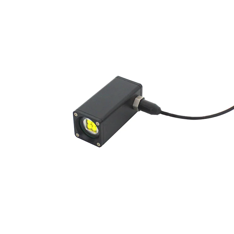 FD-LL-052A 50W 5000lm Underwater LED Light 300m Rated Depth 316L Stainless Steel Square Subsea Light for ROV