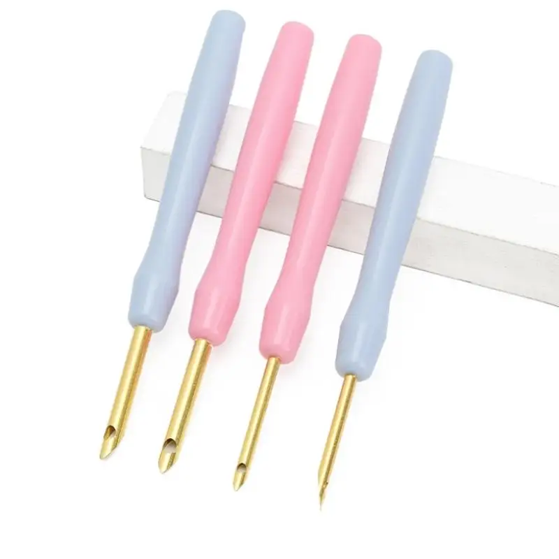 DIY Punch Needle Embroidery And Rug Making Kit, All-in-One Tool Set With Needles Hoop Yarn For Beginners Adult Craft Gift Idea