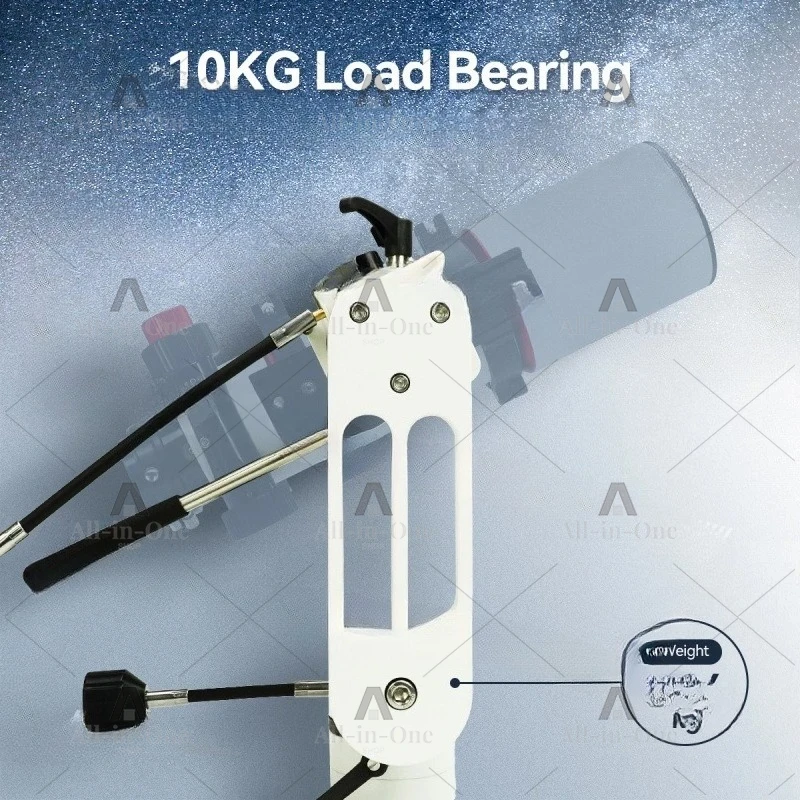 Fretting visual warp and weft platform bearing 10kg 360 degree dial double shaft worm gear