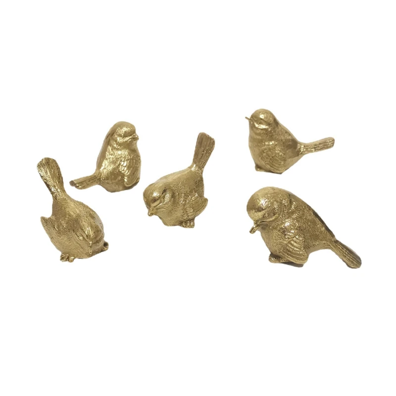 Creative Solid Brass  Cute Bird Furniture Knob Shaped Drawer Handle for Children's Room Wardrobe Pulls Kitchen Cabinet Hardware