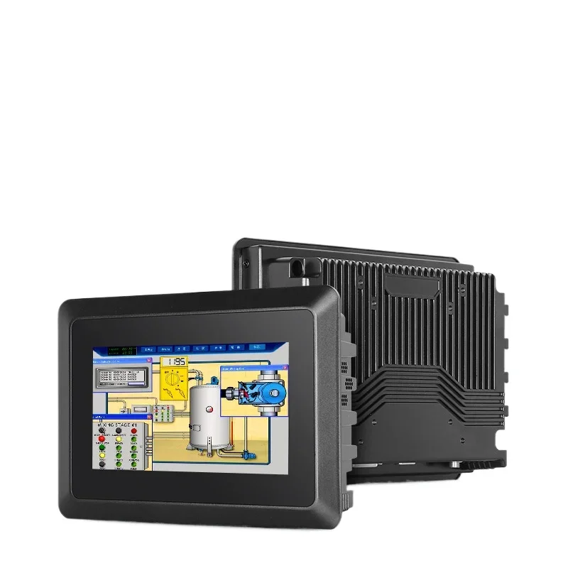 

8-Inch industrial touch, display wide temperature and wide voltage, efficient heat dissipation, universal installation