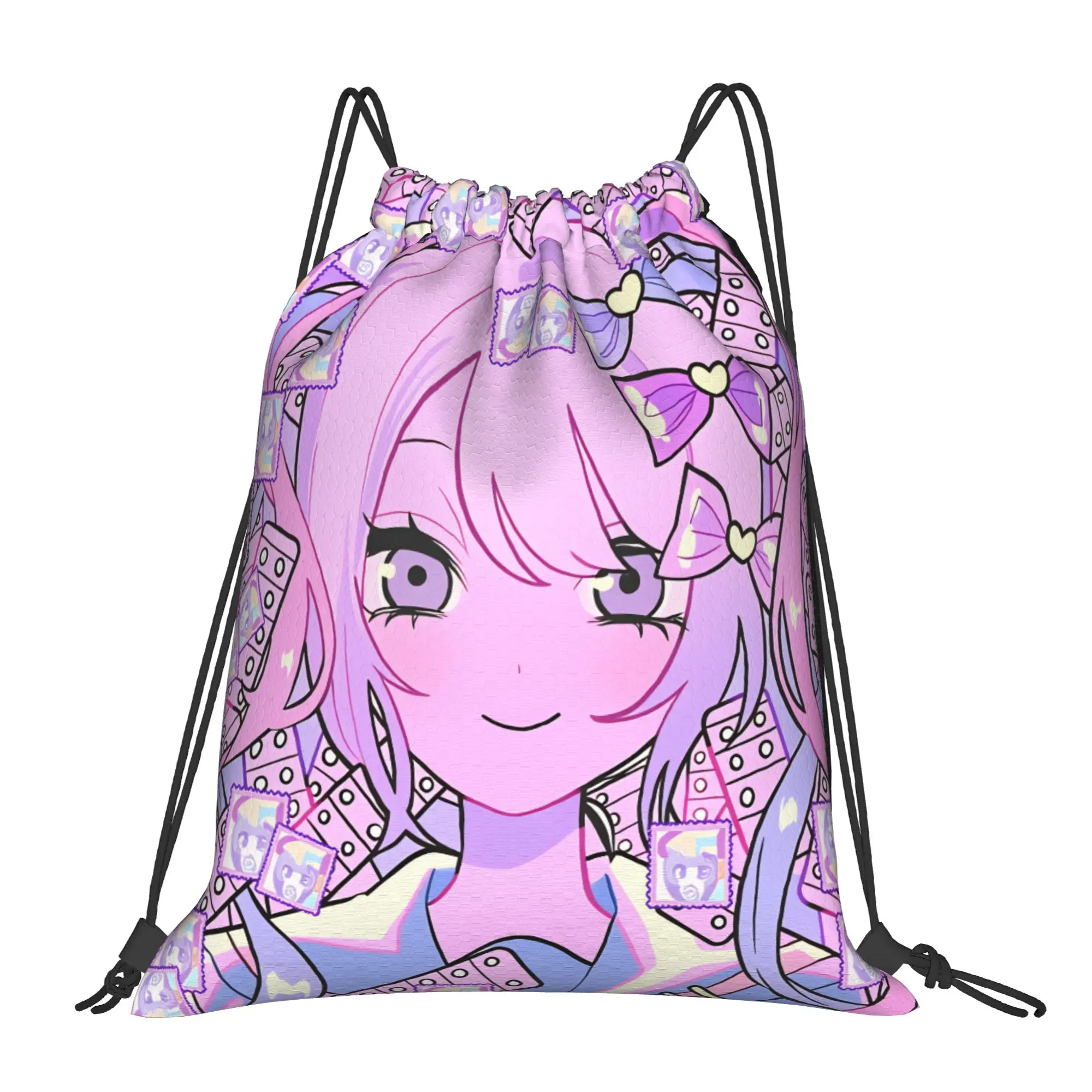 Needy Streamer Overload Kangel Drawstring Bag  School Gym Students BackpacksWaterproof Minimalist Sackpack String Bags