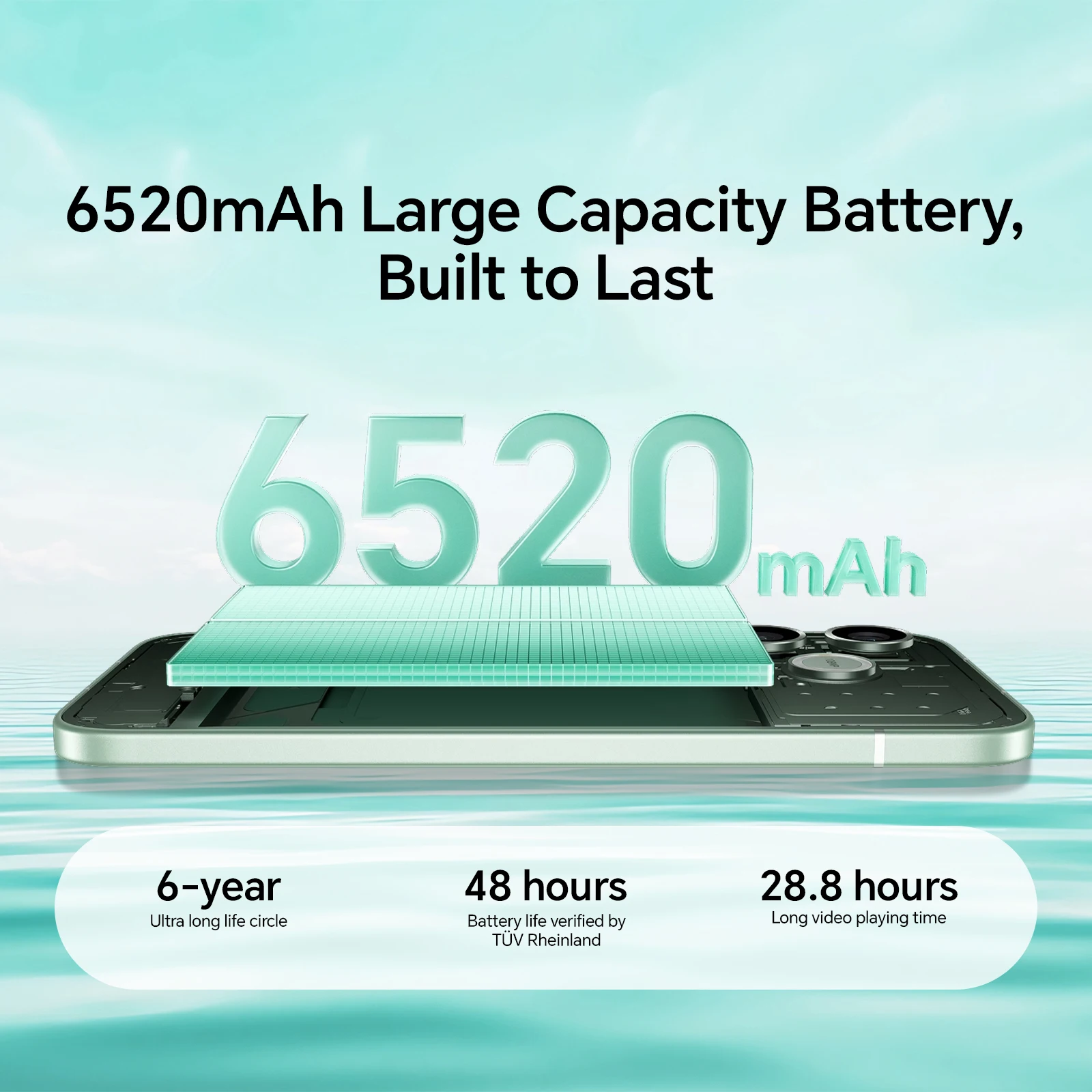 Teléfono Inteligente HONOR 600 Lite 5G Versión EU MediaTek Dimensity 7100 Elite Pantalla AMOLED de 6.6″ y 120Hz 6520mAh 45W SuperCharge 108MP 6