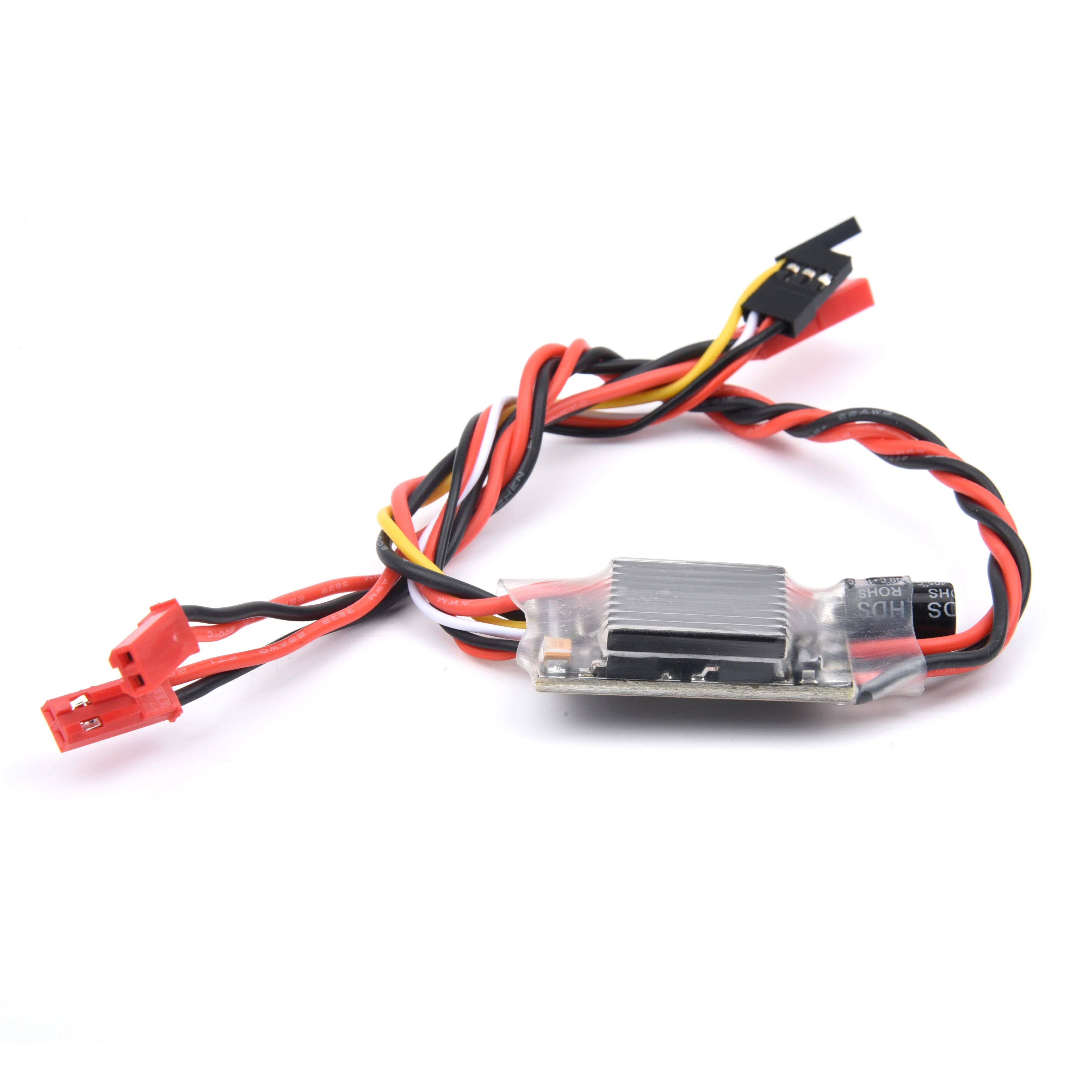 12Ax2 2-6S Jednokierunkowy Szczotkowany Regulator Obrotów ESC Elektryczny Kontroler Prędkości Mix Control do Samodzielnego Montażu Modelu Łodzi Samolotu/Szybkiej Łodzi RC z Regulacją Prędkości