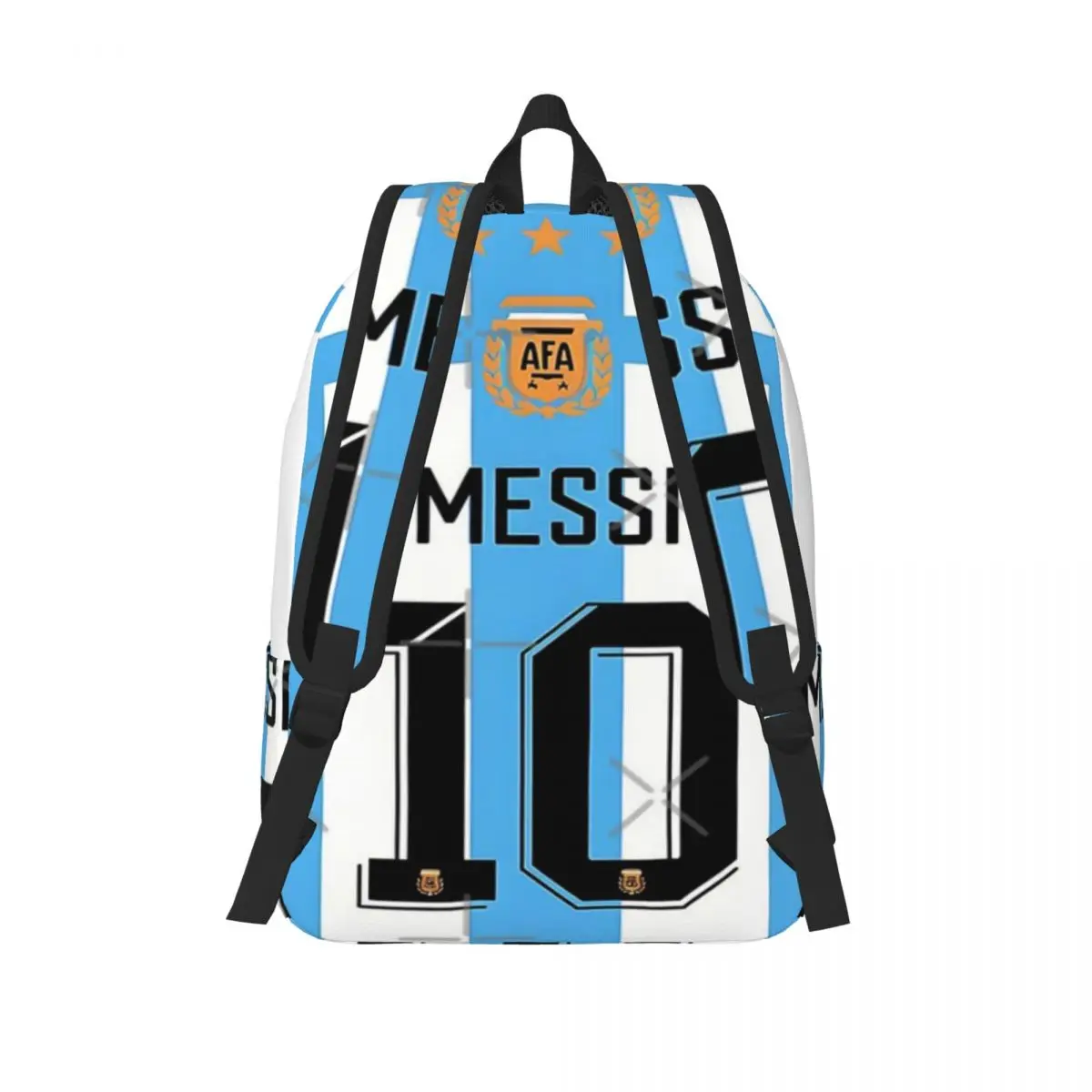 Lionel Messi Simple and stylish backpack Canvas backpack Backpack women