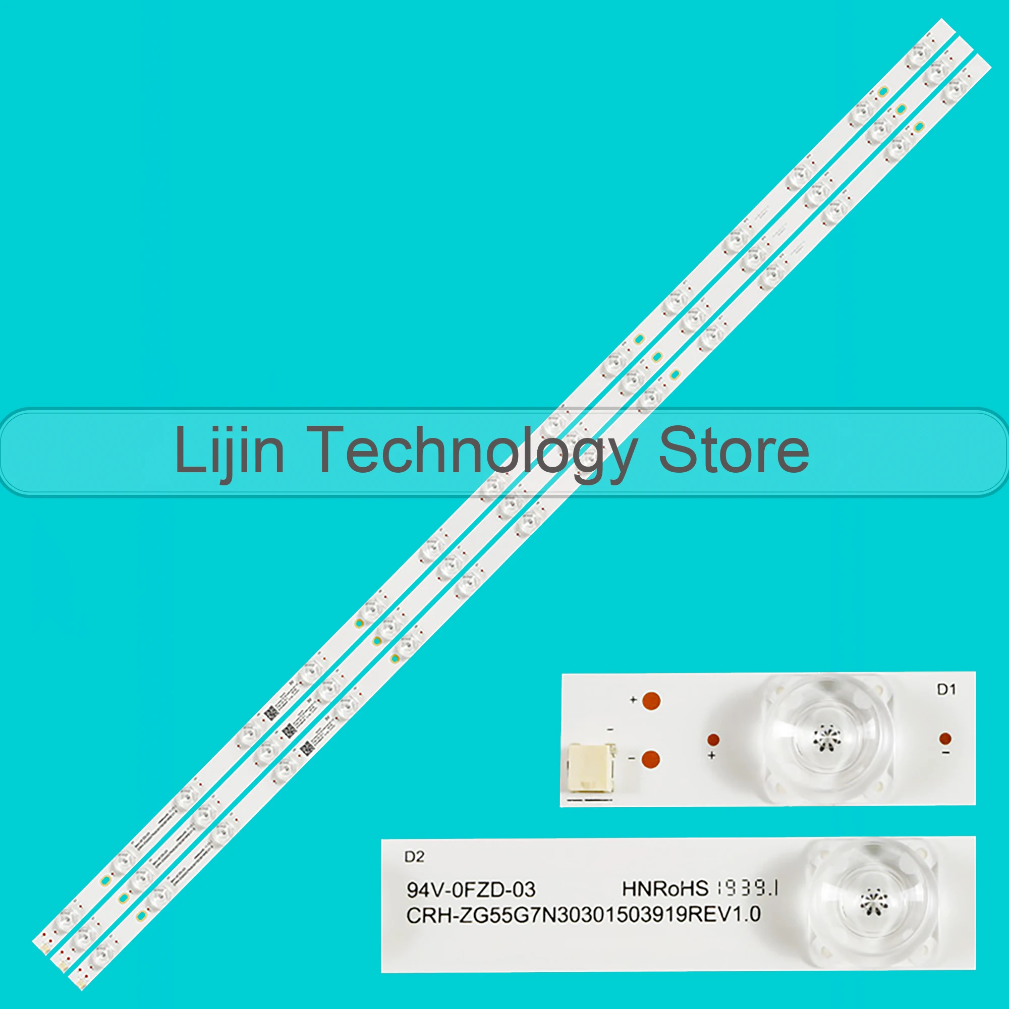 

LED strip For 55GM0031U 55D6H 55D5H U55H10 5D5P 55H6GB LB-C550Y19-7N-UHG7NLS01-Y1 CRH-ZG55G7N30301503919REV1.1