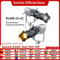 Nanlite PJ-BM-25-45 Bowens Mount Projection Attachment 25°-45° Photography Light Accessories Imaging Lens
