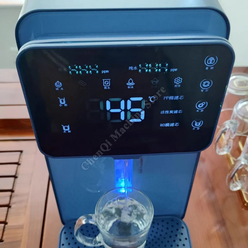 

Машина для насыщенной водородной воды, бытовой прямой питьевой очиститель без установки, обратный осмос, мгновенный настольный очиститель горячей воды