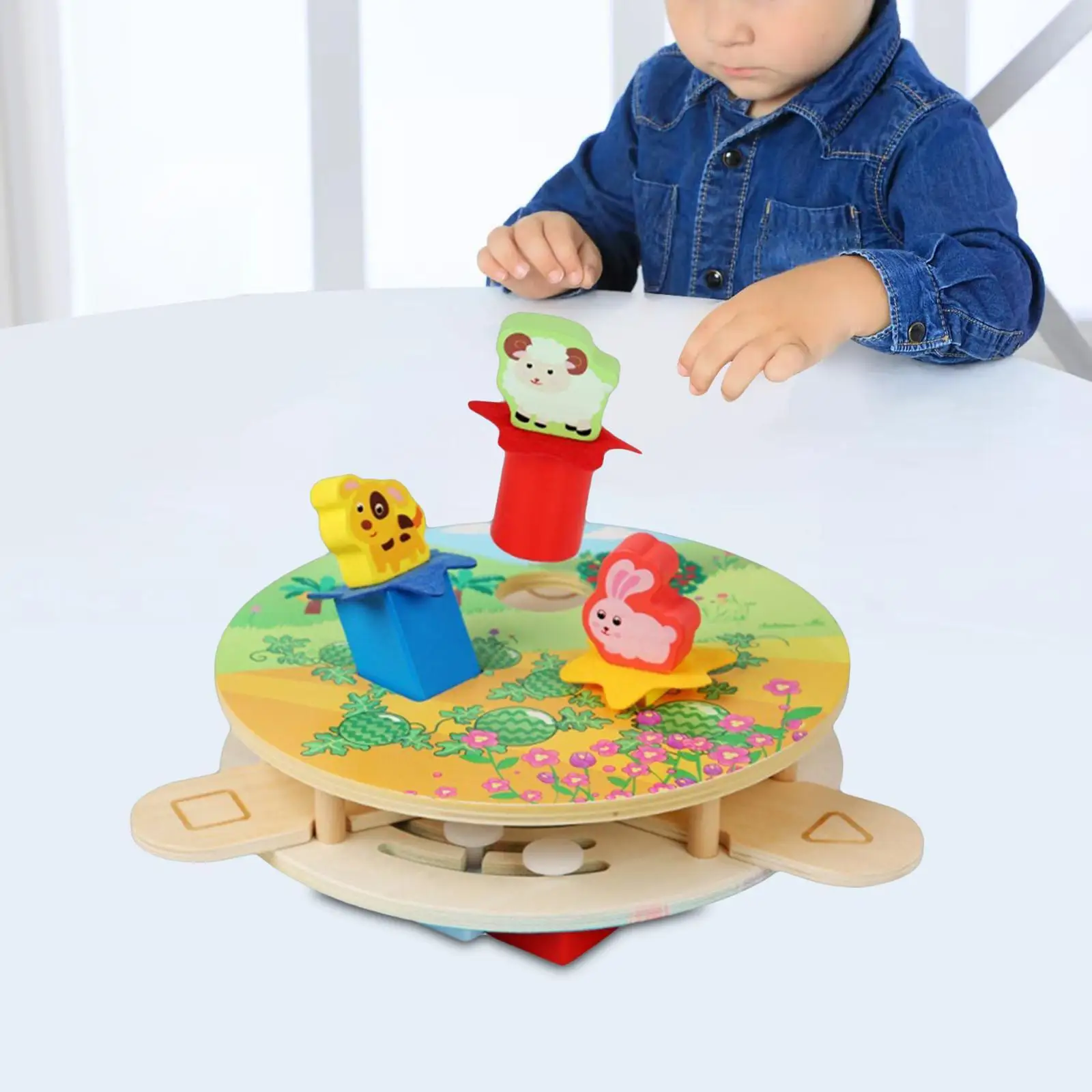 wooden-shape-color-cognition-toy-track-game-motor-skills-montessori-toys-learning-matching-for-children-boys-girls-toddlers