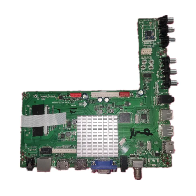 MSD638JSM V6.0  4K TV motherboard  Standby 5V 5v12V required for  lsc650fn08  WORKING GOOD