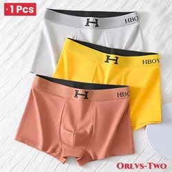 1/3 Pcs/lot Men's Underwear Breathable Panties Male Boxers Shorts Comfortable Underpants Brand Print Boxer Plus Size L-6XL