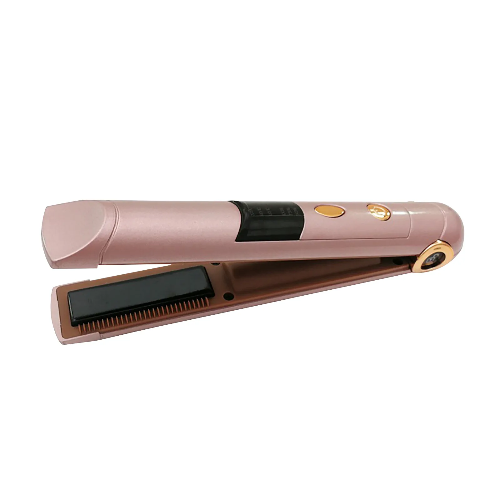 Portable Wireless Hair Straightener For Travel With USB Rechargeable,Hair Curler