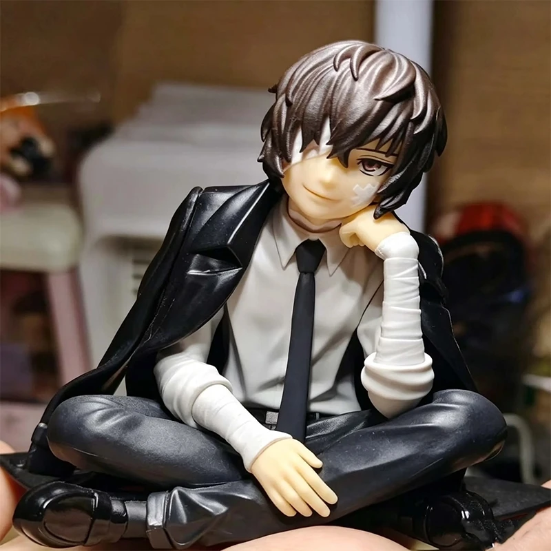 Nueva Figura de Dazai Osamu de Bungo Stray Dogs, Figuras de Acción de Nakahara Chuuya, Modelo de PVC Coleccionable, Noodle Stopper, Regalos de Cumpleaños