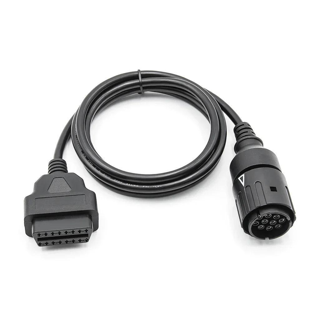 For BMW Motorcycles Motobikes ICOM D 10 Pin Cable ICOM-D For BMW Auto Moto OBD 2 OBD2 Connector ODB2 Scanner Extension cable