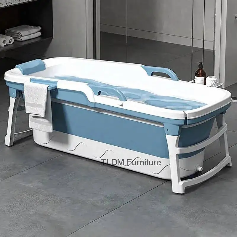 

Складная портативная ванна для взрослых, креативная купель для всего тела, домашняя ледяная ванна, утолщенный современный пластиковый бассейн