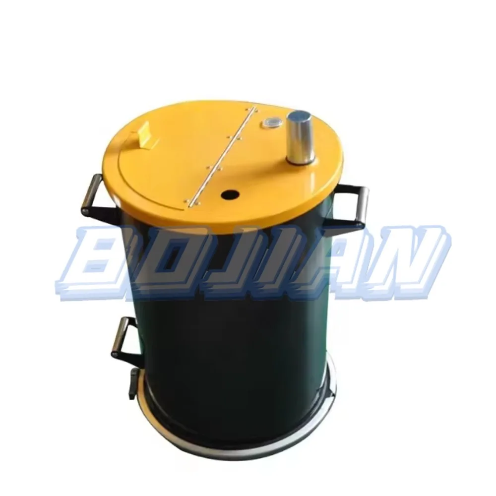 1007130 Stainless Steel Fluidized Powder Hopper Steel Powder Coating Hopper type Gema