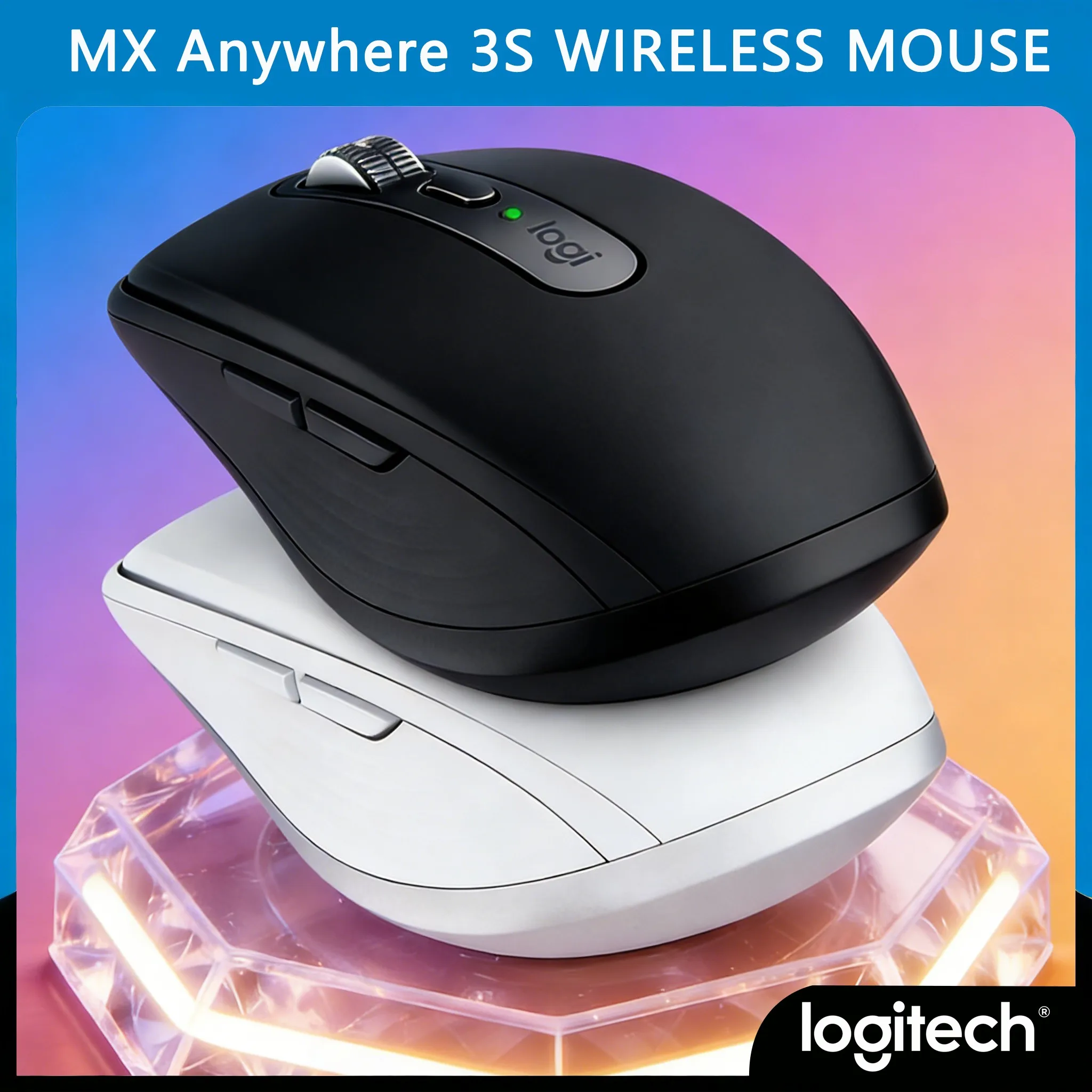 

Logitech MX Anywhere 3S - MagSpeed Wheel for Seamless Scrolling