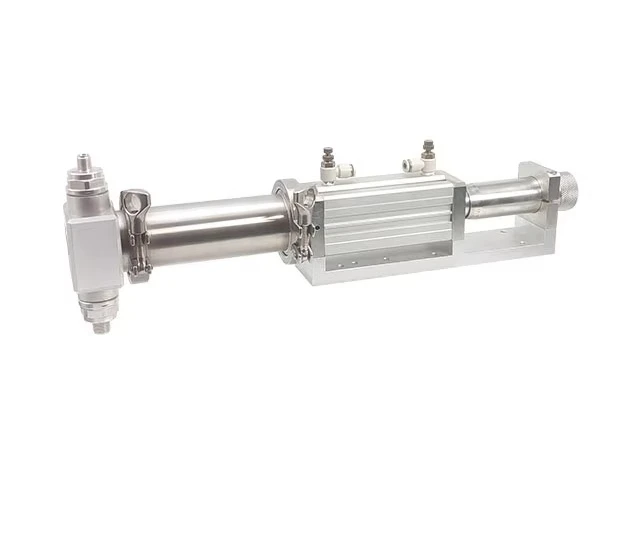 Automatic Pneumatic Liquid Dispensing Blister Packing Machine for Pure Water Bags Ceramic Plunger Piston Pump  Filling System