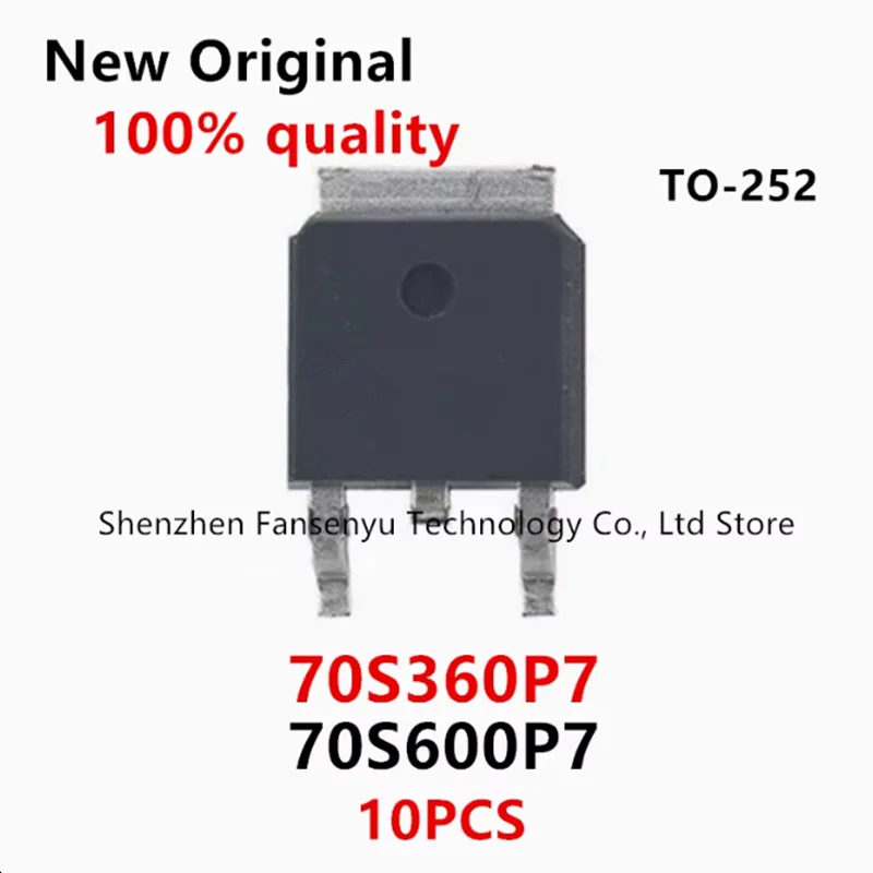 

(10pcs)100% New 70S360P7 IPD70R360P7S 70S600P7 IPD70R600P7S TO-252 700V 34A IC Chip Stock Wholesale