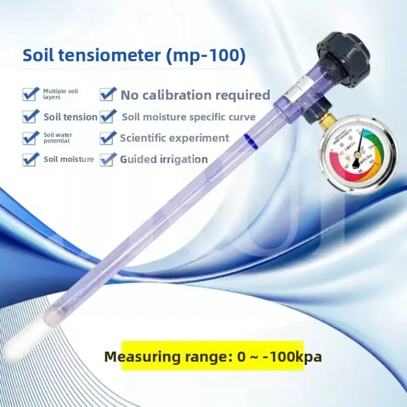 Soil Tensiometer Water Soil Potential Detector for Agricultural Irrigation Monitoring