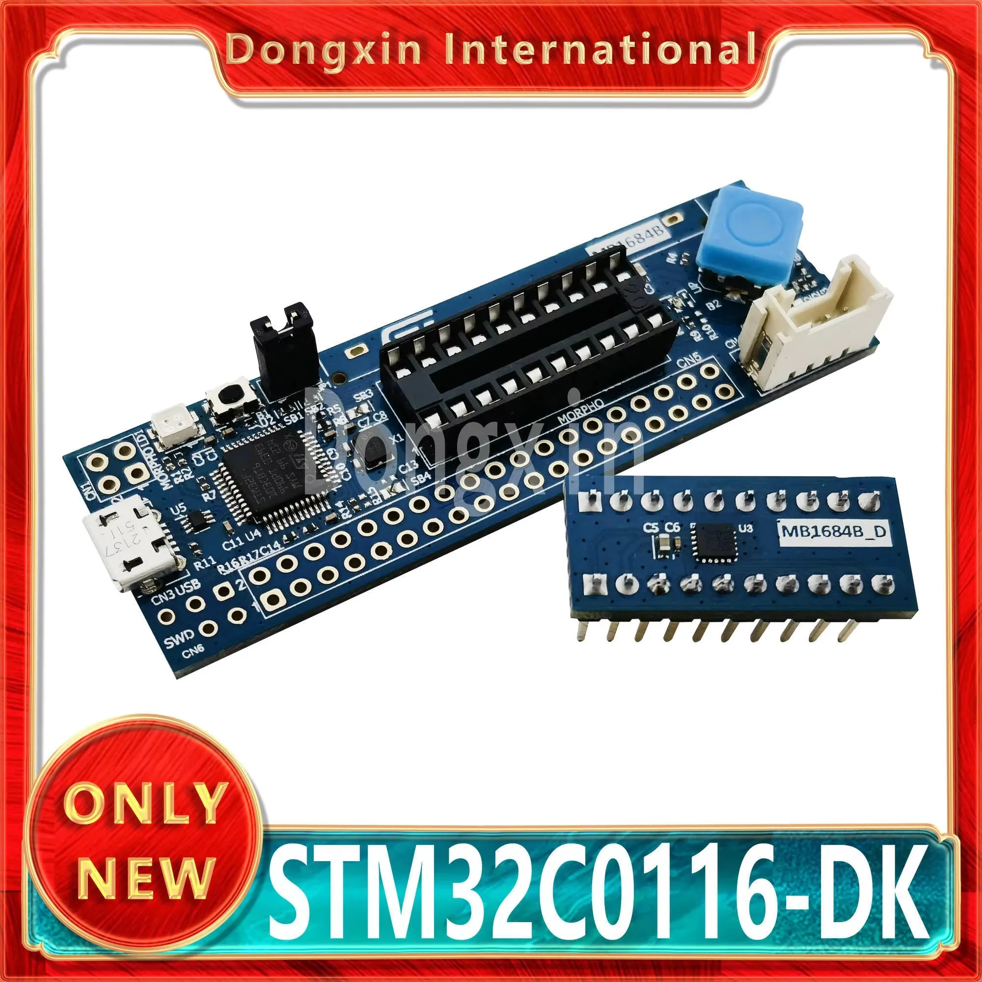 STM32C0116-DK STM32C011F6U6 MCU development board UFQFPN20 to DIL20 module