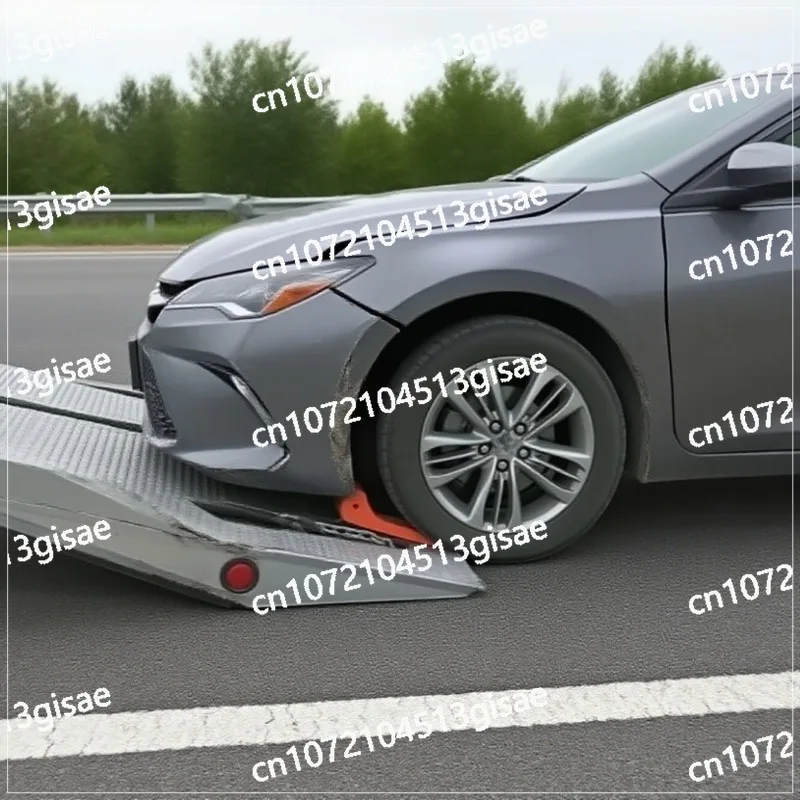 

4-Piece Tire Skates Set Wheel Dolly for Tow Truck Rollback Carrier Heavy Duty Vehicle Moving Equipment