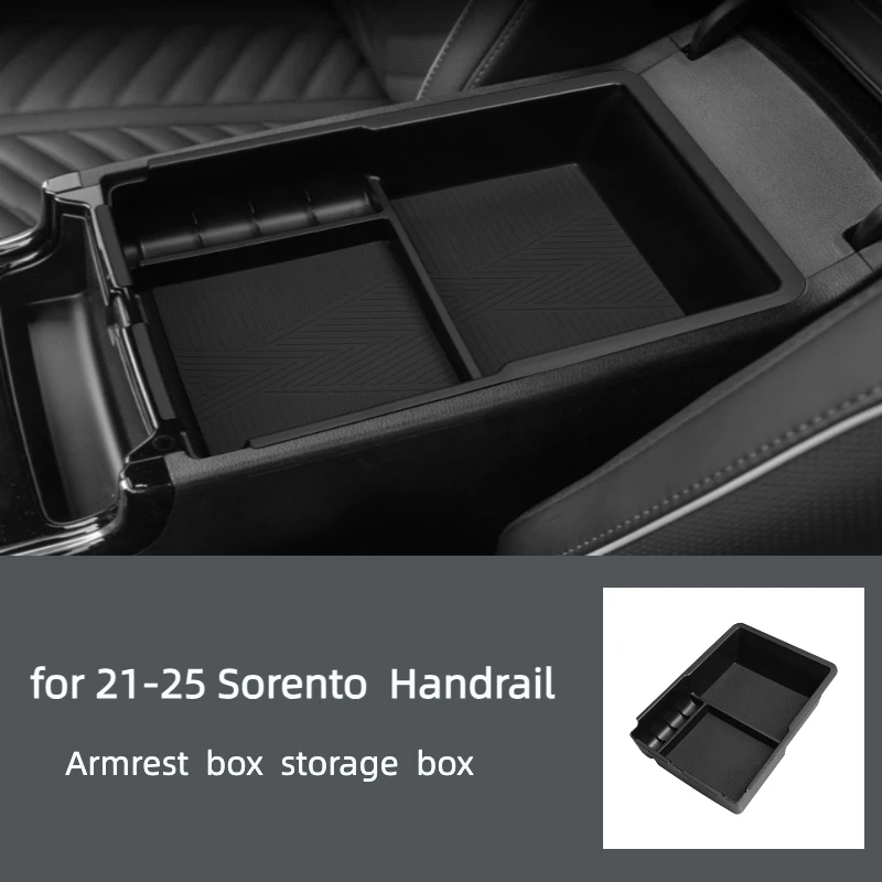 Suitable for 21-25 Sorento  Handrail Box Storage Box Car Storage Box Interior