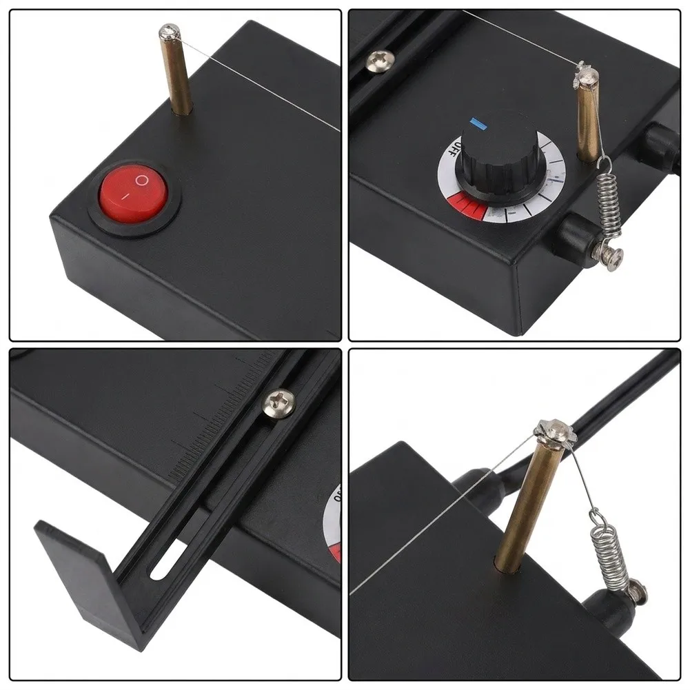 Hot Strip Cutter Hot Wire Cutter DIY Crafts Hair Accessory Making Temperature Adjustable 100-600 C For Braiding Tape