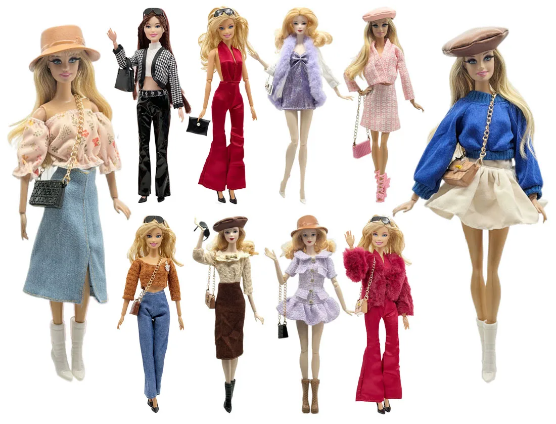 

1 Set Cloth Doll Accessories Fashion Casual Wear Outfit for 11.5 Inch 30cm Doll Kids or Birthday Gift