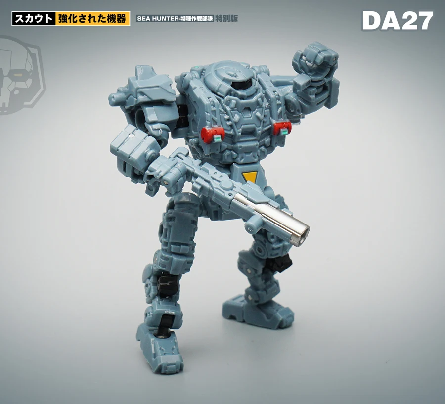 In Stock Transformation MFT DA27 Powered Armor Sea Hunter Special Edition Small Scale Action Figure Robot Model Toys Gifts