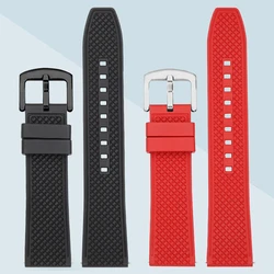 For CIGA Design Xijia Watch X Series Hime Z Gorilla MY Mike Yang U Blue Planet Fluoro Rubber Strap 22mm Silica gel Watchband