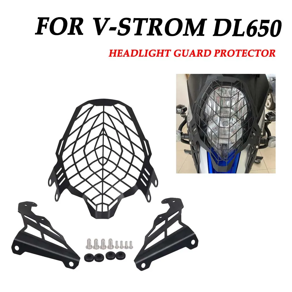 

Motorcycle Headlight Guard Protector Grille Cover For SUZUKI V-STORM 650 DL650 Vstrom 650 Vstrom650 2017 2018 2019 2020 - 2024