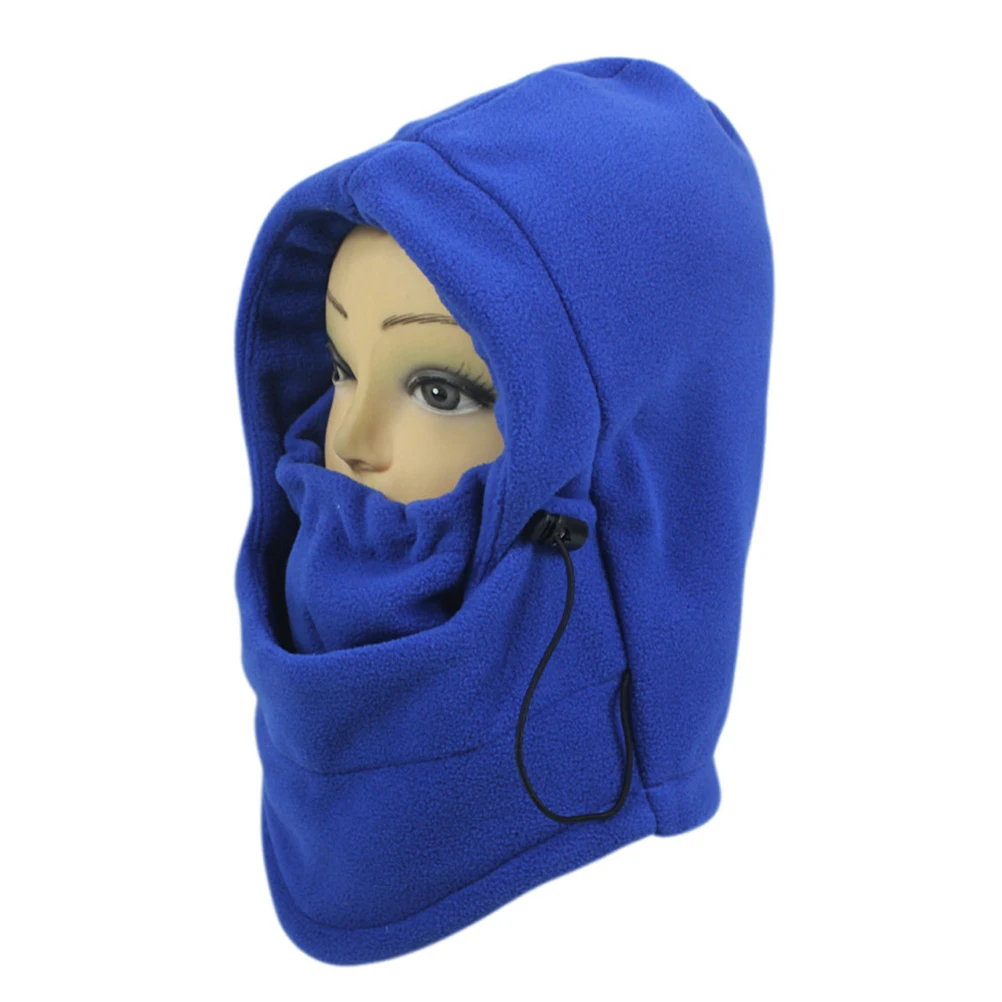

6 In 1 Thermal Warm Balaclava Hood Winter Outdoor Hat Full Face Neck Warmer Windproof Ski Cycling Hunting Snowboard Cap