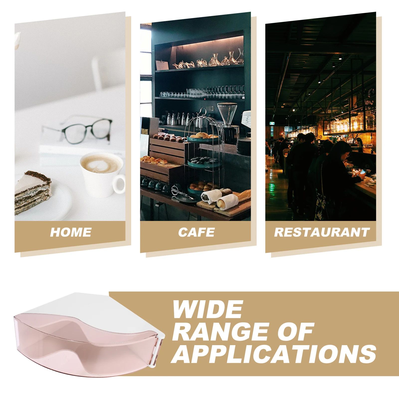 

Sturdy Coffee Holder Large Capacity Smooth Edges Coffee Filter Storage Rack For Home Use Filter Organizer Stand